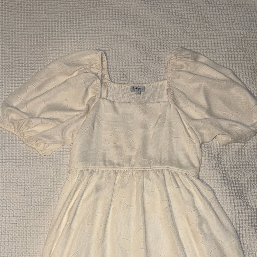 Women’s Cream Floral Dress